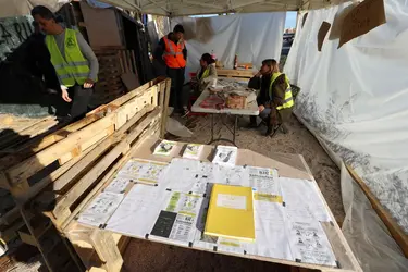 Cahiers de doléances des gilets jaunes - crédits : Valery Hache/ AFP