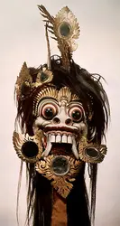 Masque de Rangda, art indonésien - crédits :  Bridgeman Images 