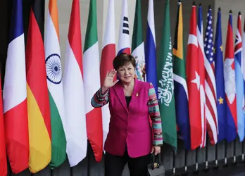 Kristalina Georgieva - crédits : Mast Irham/ Pool/ AFP