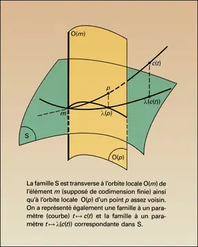 Caractère universel d'une famille transverse