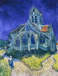 L'Église d'Auvers-sur-Oise vue du chevet, Van Gogh - crédits : VCG Wilson/ Corbis/ Getty Images