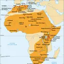 Sites acheuléens, Afrique - crédits : Encyclopædia Universalis France