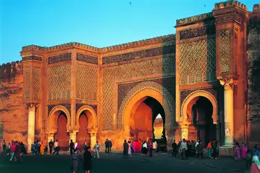 Porte Bab el-Mansour à Meknès, Maroc - crédits : C. Sappa/ De Agostini