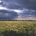 <it>Lightning fields</it>, W. de Maria - crédits : J. Cliett, courtesy of Dia Art Foundation, New York
