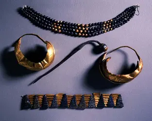 Bijoux sumériens - crédits :  Bridgeman Images 