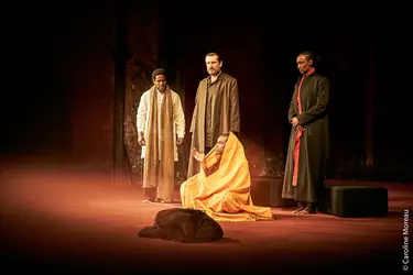 <em>Battlefield</em>, mise en scène de Peter brook et Marie-Hélène Estienne - crédits : Caroline Moreau