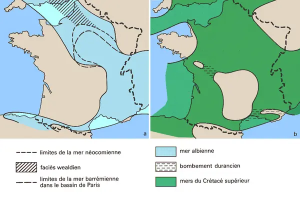 France au Cénomanien supérieur