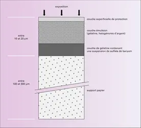 Photographie argentique : papier baryté - crédits : Encyclopædia Universalis France