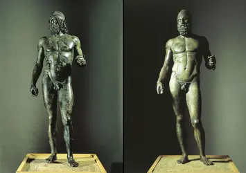 Les bronzes de Riace - crédits : G. Nimatallaah/ DeAgostini/ Getty Images