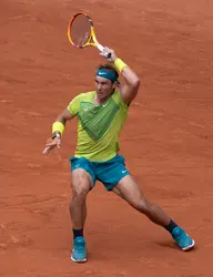 Rafael Nadal à Roland-Garros, 2022 - crédits : Tnani Badreddine/ DeFodi Images/ Getty Images