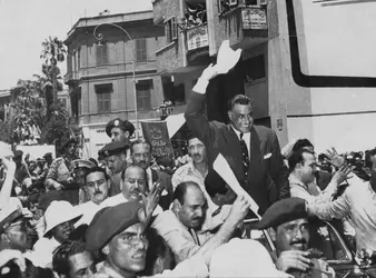 Nationalisation du canal de Suez - crédits : Keystone/ Hulton Archive/ Getty Images