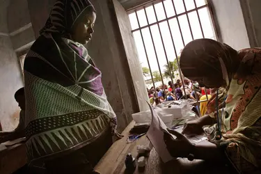 Élections à Zanzibar, 2005 - crédits : Marco Longari/ AFP