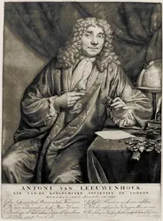 Antonie Van Leeuwenhoek - crédits : Wellcome Collection ; CC 2.0