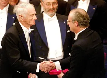 William Knowles, Prix Nobel de chimie 2001 - crédits : Gerry Penny/ EPA