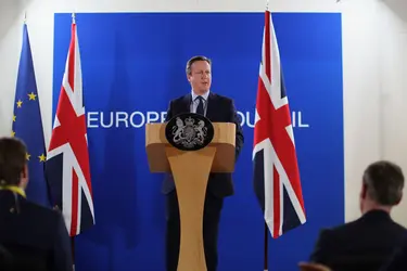 Dernier sommet européen du Premier ministre britannique David Cameron, en juin 2016 - crédits : Dan Kitwood/ Getty