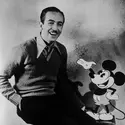 Walt Disney et Mickey Mouse - crédits : General Photographic Agency/ Hulton Archive/ Getty Images