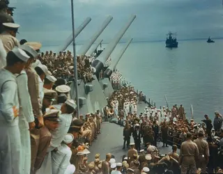 Reddition du Japon, 1945 - crédits : MPI/ Archive Photos/ Getty Images