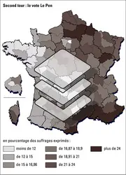 France : élection présidentielle de 2002 - crédits : Encyclopædia Universalis France