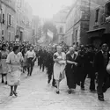 Les Collaborateurs, R. Capa - crédits : Robert Capa/ Hulton Archive/ Getty Images