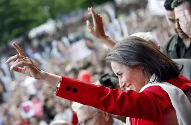 Ségolène Royal à Brest, mai 2007 - crédits : Bertrand Guay/ AFP