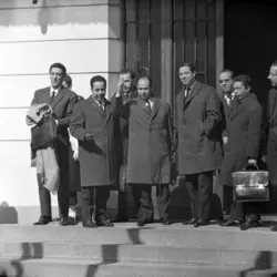 Accords d’Évian, mars 1962 - crédits : Keystone-France/ Gamma-Rapho/ Getty Images