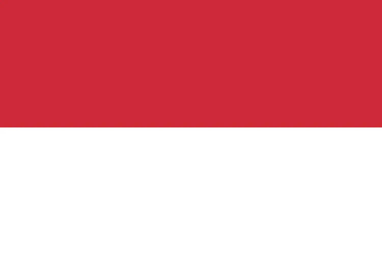 Indonésie : drapeau