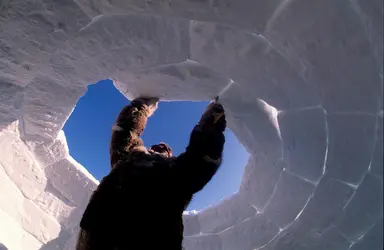 Igloo, habitat inuit - crédits : White Fox/ AGF/ Universal Images Group/ Getty Images
