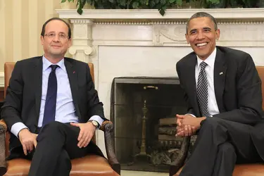 François Hollande et Barack Obama, Washington, mai 2012 - crédits : Présidence de l'Elysée
