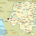 Congo (République démocratique du) : carte administrative - crédits : Encyclopædia Universalis France