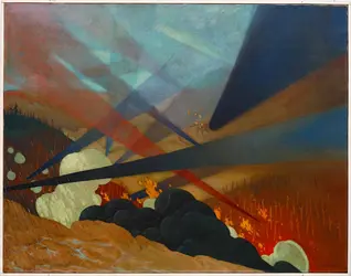 <it>Verdun. Tableau de guerre interprété</it>, Félix Vallotton - crédits : AKG images