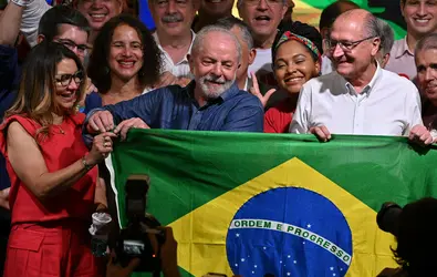 Élection de Lula à la présidence du Brésil, 2022 - crédits : Nelson Almeida/ AFP