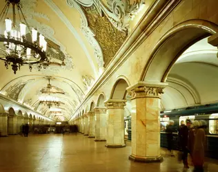 Métro de Moscou - crédits : Siegfried Layda/ Getty Images