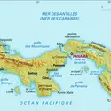 Panamá : carte physique - crédits : Encyclopædia Universalis France