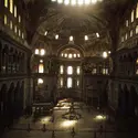 Intérieur de Sainte-Sophie de Constantinople (Istanbul) - crédits :  Bridgeman Images 