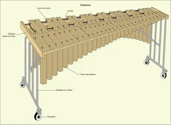 Xylophone - crédits : Éditions J.M. Fuzeau (Courlay, France)