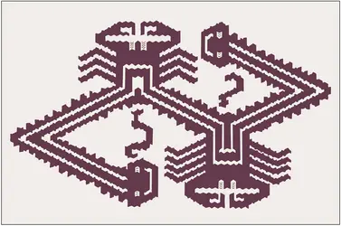 Motif décorant un textile "entrelacé" - crédits : Encyclopædia Universalis France
