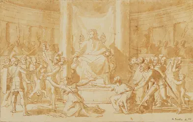 Le Jugement de Salomon, N. Poussin - crédits : École nationale supérieure des beaux-arts, Paris