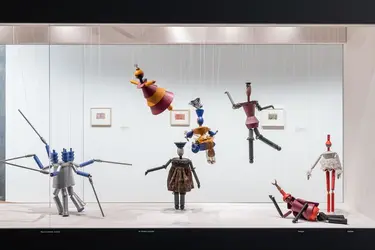 Marionnettes pour <it>Le Roi Cerf</it>, S. Taeuber-Arp - crédits : Jonas Hänggi/ Kunstmuseum Basel