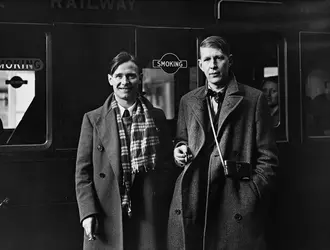 Auden et Isherwood - crédits : Hulton-Deutsch Collection/ Corbis Historical/ Getty Images