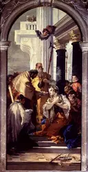 <it>La Dernière Communion de sainte Lucie</it>, Giambattista Tiepolo - crédits :  Bridgeman Images 