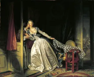 <it>Le Baiser à la dérobée</it>, J. H. Fragonard - crédits : Sergio Anelli/ Electa/ Mondadori Portfolio/ Getty Images