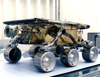 Mars Pathfinder : Sojourner - crédits : NASA
