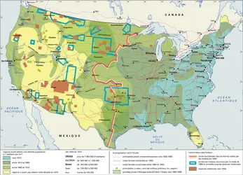 États-Unis, XIX<sup>e</sup> siècle - crédits : Encyclopædia Universalis France