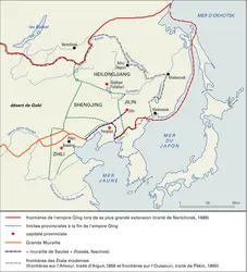 Mandchourie, 1644-1911 - crédits : Encyclopædia Universalis France
