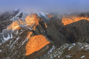 Monts  Făgăraș, Roumanie - crédits : P. Stelian/ Shutterstock