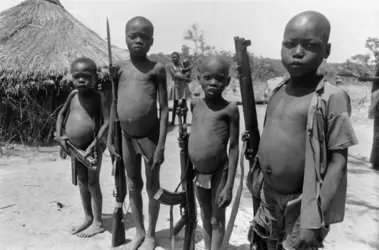 Enfants-soldats au Soudan - crédits : John Downing/ Getty Images