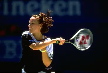 Martina Hingis - crédits : Clive Brunskill/ Allsport/ Getty Images