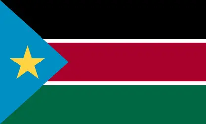Soudan du Sud : drapeau - crédits : Encyclopædia Universalis France