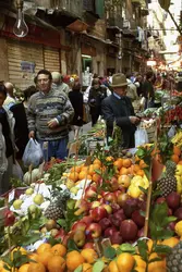 Marché de Palerme - crédits : H. Champollion/ AKG-images