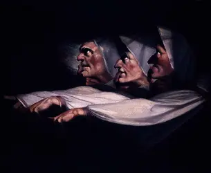 <it>Les Trois Sorcières de Macbeth</it>, J. H. Füssli - crédits :  Bridgeman Images 